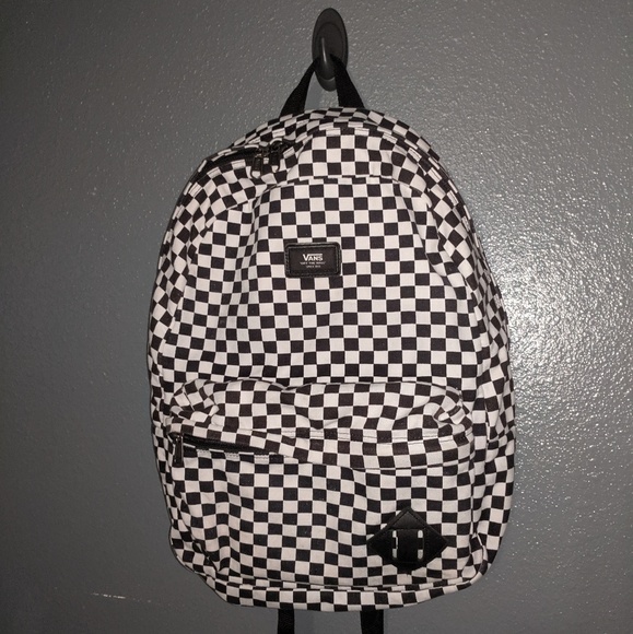 Vans Other - Used Vans OldSkool black &white checkered backpack